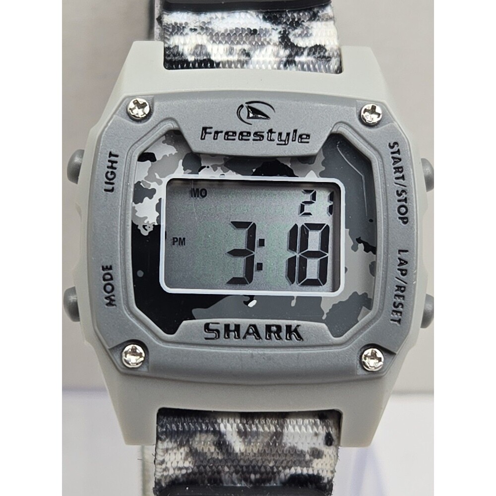 Freestyle Shark Mini Clip Granite Splatter Camo Digital Watch New Battery Unisex - Picture 4 of 11
